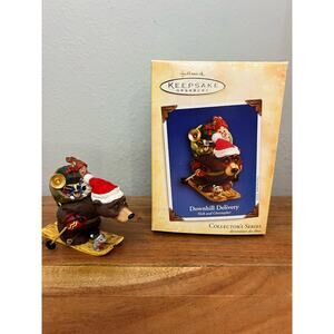 Vintage Hallmark Keepsake 2004 Dowhill Delivery Ornament